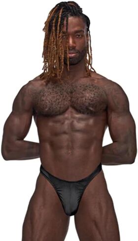 Male Power 443-272 Barely There Bong Thong Black in Saudi Arabia