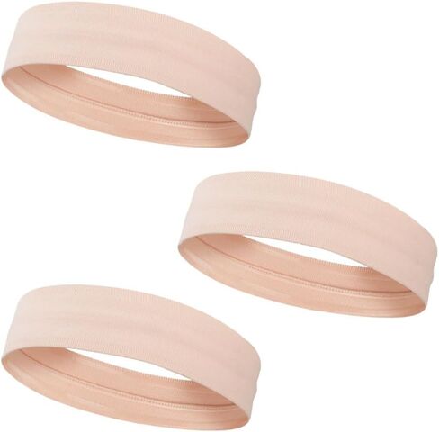 Sport Headbands, 3PCS High Elastic Head Bands Non Silp Breathable Sweatbands for Women Men Sports Gyms Workout Yoga Running in Kuwait