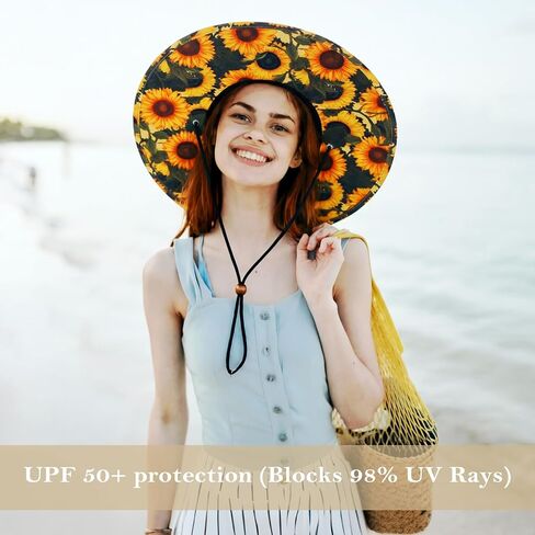 Didaey 3 Pcs Wide Brim Straw Hat with Colored Lining Fabric Patch for Men Women, Wide Brim Beach Sun Hat for Summer Beach Fishing Garden Farm Sun Protection, One Size in Kuwait