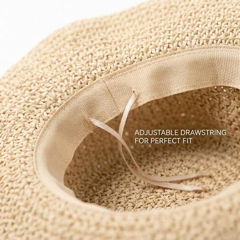Bride Straw Bucket Hat Bridal Hat Beach Bachelorette Accessory Party Headwear Decorations Wedding Beige Honeymoon Gifts in Saudi Arabia