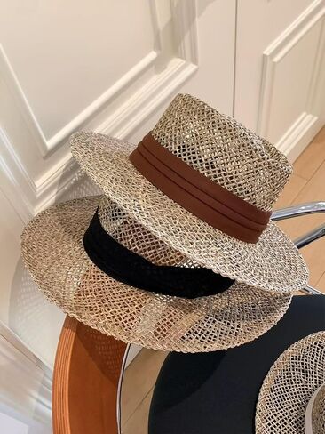 2026 New Hollow Out Straw Hat Women, Breathable Stylish Sun Hats for Sunmmer Beach Vacation Photo Essential. in Saudi Arabia
