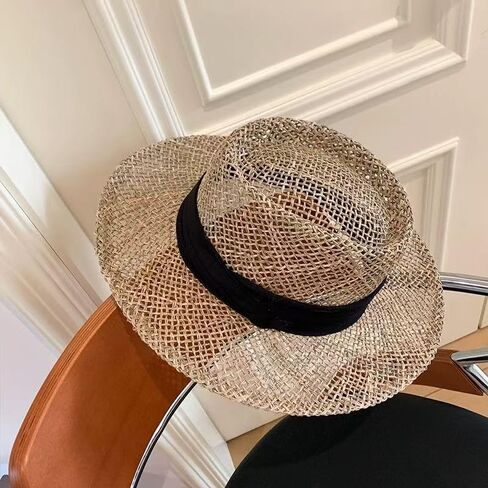 2026 New Hollow Out Straw Hat Women, Breathable Stylish Sun Hats for Sunmmer Beach Vacation Photo Essential. in Saudi Arabia