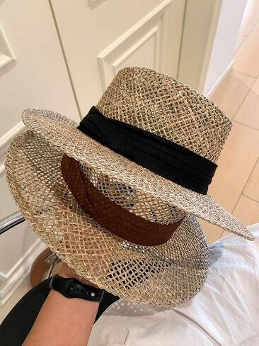 2026 New Hollow Out Straw Hat Women, Breathable Stylish Sun Hats for Sunmmer Beach Vacation Photo Essential. in Saudi Arabia