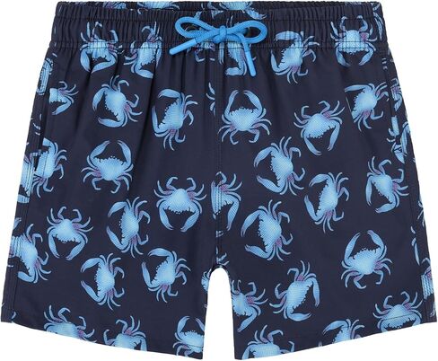 Boys' Quick Dry Swim Trunks Fun Assorted Pattern Bathing Suit Shorts with Elastic Drawstring Waist 5-14 Years in Saudi Arabia