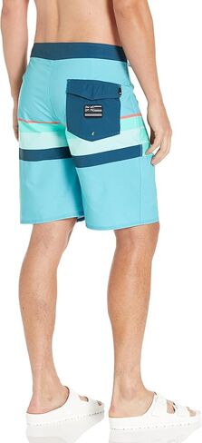 بدلة استحمام للرجال من Quiksilver Surfsilk Faded Stripe 20 Boardshort للسباحة in Kuwait