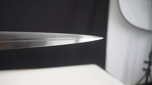 Swordier SWM-1042 Blue Spring Steel Longsword Hand Forged Full Tang Sword - 90CM Blade Medieval Sword with Scabbard, Functional Two-Handed Sword for Collection, Training & Display in Saudi Arabia