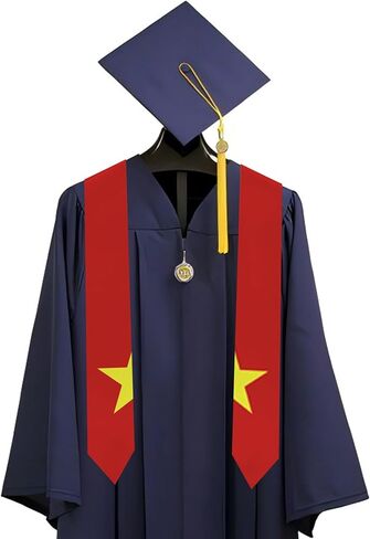 Vietnam Students Haiti Graduation Stole Haiti Country Flag Graduation Sash 5 X 72 Inches in Kuwait