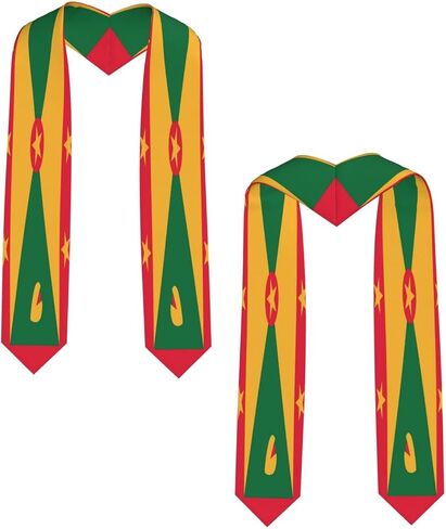 Vintage Graduation Stole Scarf Shawl Sash for Abroad Student International Study in Kuwait