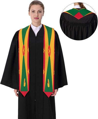 Vintage Graduation Stole Scarf Shawl Sash for Abroad Student International Study in Kuwait