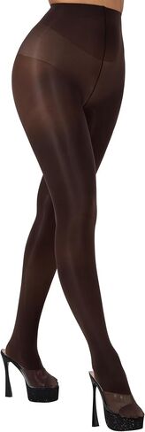 VOAKOW 40D Semi Sheer Tights with Cotton Inner Crotch Pantyhose for Women Dance Ballet Stockings in Saudi Arabia