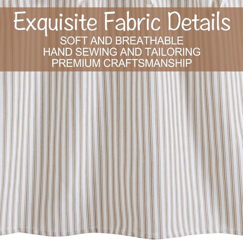 Handmade Striped Oven Skirt Curtain for Stove Farmhouse Kitchen Decor, Cotton Rustic Country Stove Cover Skirt Decorative Cottage Kitchen Curtains for Oven Washer Dish Cabinet in Saudi Arabia