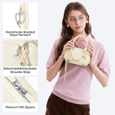 Amazing Song Leather Mini Crossbody Purse For Women Small Satchel Bags With Adjustable Shoulder Strap in Kuwait