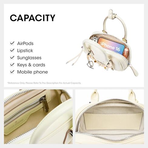 Amazing Song Leather Mini Crossbody Purse For Women Small Satchel Bags With Adjustable Shoulder Strap in Kuwait