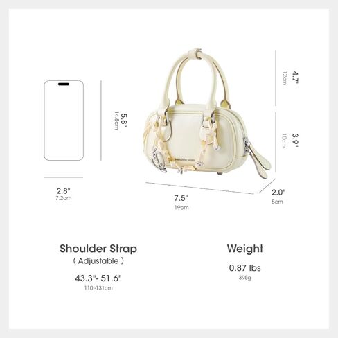 Amazing Song Leather Mini Crossbody Purse For Women Small Satchel Bags With Adjustable Shoulder Strap in Kuwait