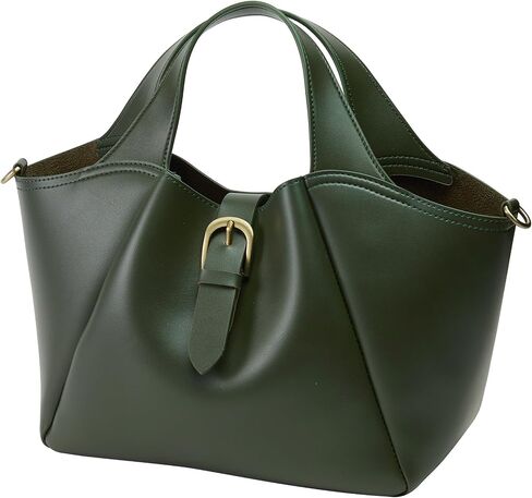 SUNLIGHT LEAVES Elegant Vegan Leather Tote Bag for Women Vintage Handle Handbag in Saudi Arabia