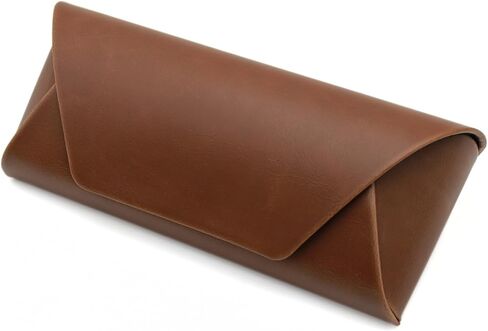 Sunglasses Travel Case 3 slots - Eyeglasses Holder Box Recycled PU Leather Glasses Storage and Display in Saudi Arabia