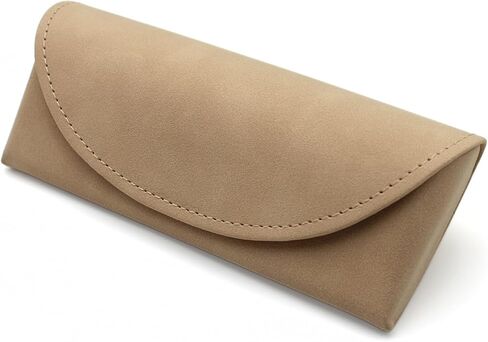 Sunglasses Travel Case 3 slots - Eyeglasses Holder Box Recycled PU Leather Glasses Storage and Display in Saudi Arabia