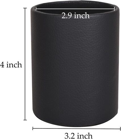 Baitaihem PU Leather Eyeglass Holder Stand Glasses Case Sturdy Designed for Desk & Nightstand 2 Pack in Saudi Arabia