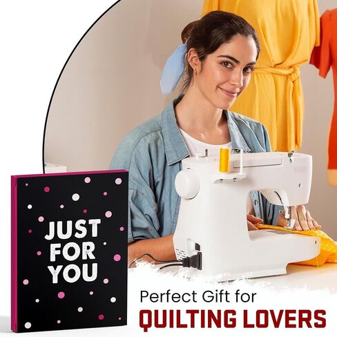 Quilting Gifts - Ideal Stocking Stuffers for Women, Perfect Crafty Christmas Gifts, Unique Sewing gifts for Crafters, Cool Quilting Gift for Quilters, Premium Socks for Crafty Women in Kuwait