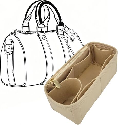 Purse Organizer Insert for lv Keepall 25/35,lv Keepall 25/35 Organizer Insert in Saudi Arabia