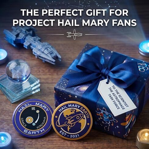 AICase لمشروع Hail Mary Merch، زر دائري مستوحى، لأزرار الأفلام، هدايا، قميص، تي شيرت، سترة، تي شيرت، إكسسوارات، بضائع رقعة للمعجبين، النساء والرجال، عيد ميلاد الأم in Kuwait