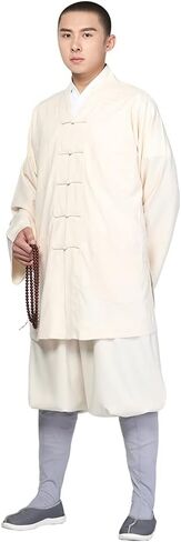 QIEZI Summer Men Traditional Monk Suit in Kuwait