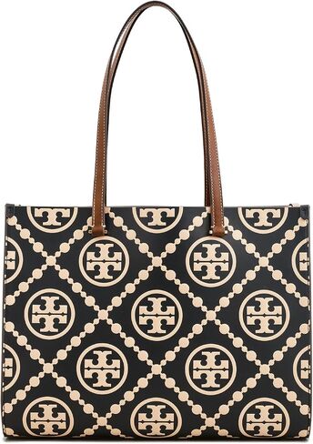 حقيبة Tory Burch النسائية ذات الحروف T Monogram المنقوشة بلون مغاير in Kuwait
