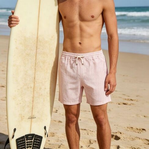 Men's Quick Dry Swim Trunks with Pockets Lightweight Beach Shorts for Pool Vacation in Kuwait