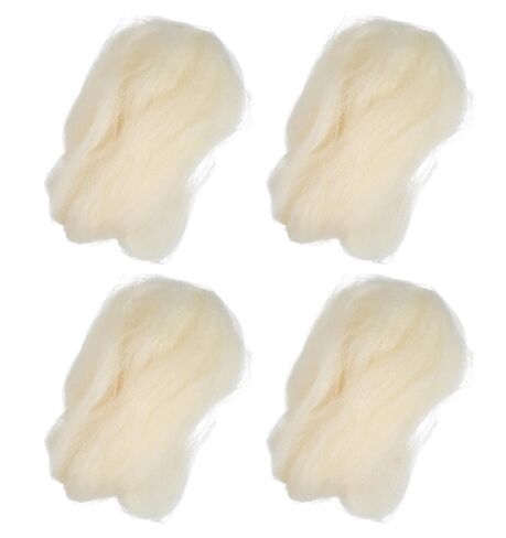4 Pcs Lambswool Toe Separators, Soft Wool Cushions for Feet, Prevent Corns, Blisters, and Calluses, Comfortable Toe Protection for Women and Men in Saudi Arabia