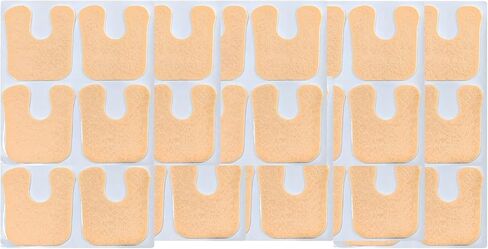 U-Shaped Felt Callus Cushions for Feet(72 Pcs)- Soft Felt Callus Pads with tunable Thickness,Self-Adhesive Corn Protectors for Pain Relief,Prevent Rubbing on Shoes,All-Day Comfort for Unisex in Saudi Arabia