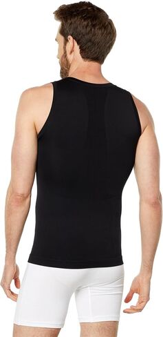 تانك SPANX للرجال Ultra Sculpt بدون خياطة - تي شيرت مضغوط للرجال - دعم يومي جذاب - مسامي وممتص للعرق - أسود كلاسيكي - صغير - عبوة من قطعتين in Kuwait