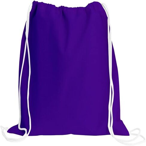 24 Pack Promotional Priced Cotton Drawstring Bags Backpacks Art Craft in Saudi Arabia