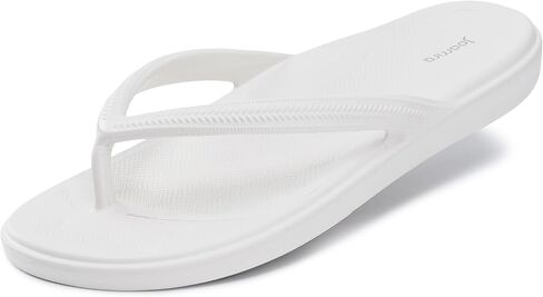 Joomra Womens Arch Support Flip Flops Plantar Fasciitis Thong Sandals | One-piece Design, Supportive Sole, Durable Lightweight Seamless EVA Material, Soft Toe Post, Easy Slip-On in Saudi Arabia