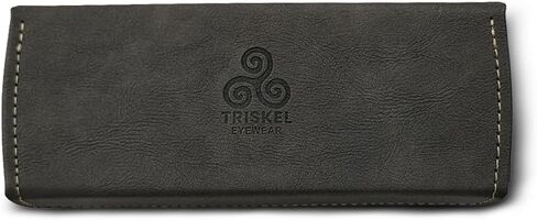 Handmade Double Sunglasses Case, Premium PU Leather with Soft Flocking Lining in Saudi Arabia