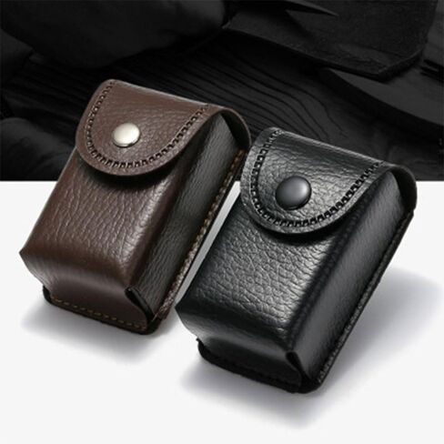 2 Pack Reading Glasses Case with Hard Shell Protective Cover PU Leather Folding Reading Glasses Storage Pouch Belt Bag Protector Organizer for Foldable Readers Pocket Compact Folding Sunglasses in Saudi Arabia