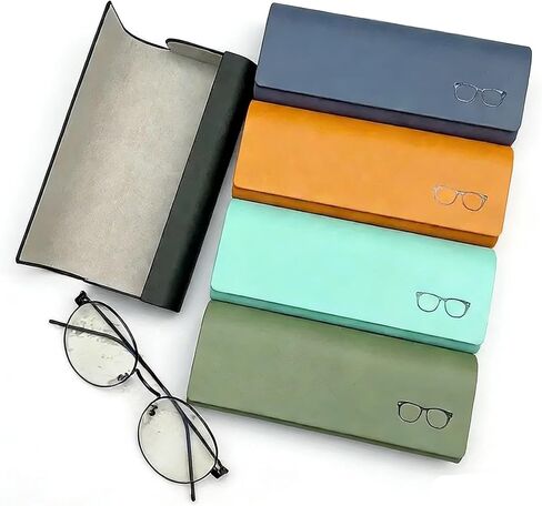 5 PCS Hard Shell Portable Glasses Cases Sunglasses Case Eyeglass Holder Box for Men & Women in Saudi Arabia