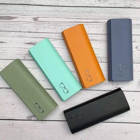 5 PCS Hard Shell Portable Glasses Cases Sunglasses Case Eyeglass Holder Box for Men & Women in Saudi Arabia