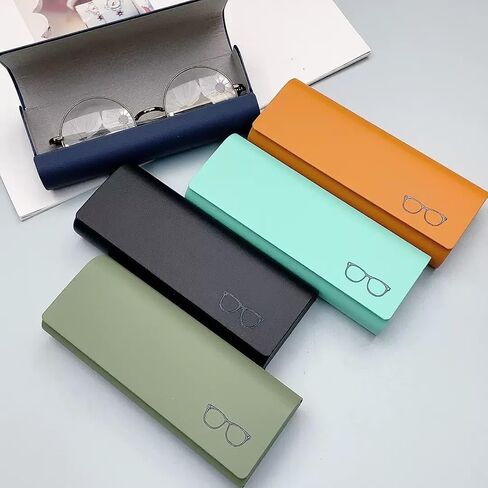 5 PCS Hard Shell Portable Glasses Cases Sunglasses Case Eyeglass Holder Box for Men & Women in Saudi Arabia