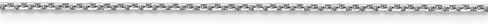 Roy Rose Jewelry 10k White Gold 1.4mm Diamond-cut Cable Chain ~ length: 20 inches in Kuwait