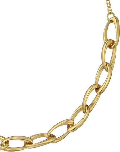 Ted Baker London Corola Contour Chain Necklace for Women (Gold) in Kuwait