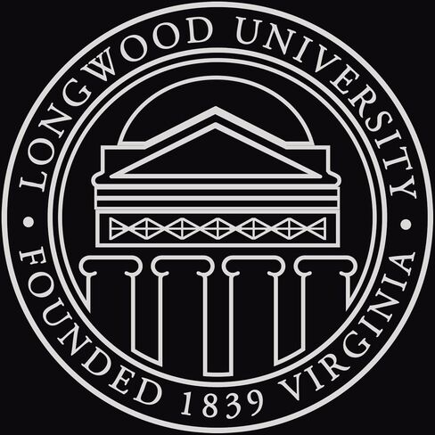 Longwood University 11" w x 14" h Diploma Frame - Fits a bachelor's and master's - Silver Embossed Diploma Frame - Cherry Moulding with Black Matting - Officially Licensed in Kuwait