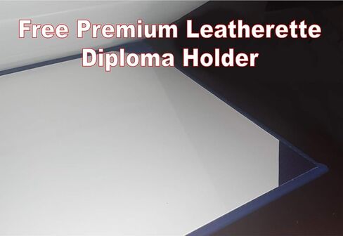 Novelty College Masters Degree Diploma - Gag Gift - Any School in Saudi Arabia