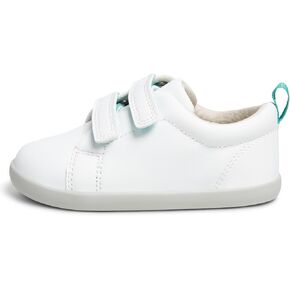 Ten Little Everyday Original Toddler Shoes - APMA-Approved Vegan Leather Kids Sneakers, 100% Cotton Lining, Wide Toe Box, Zero Drop Flexible Soles, Hook and Loop Toddler Sneakers (2025 Sizing) in Kuwait