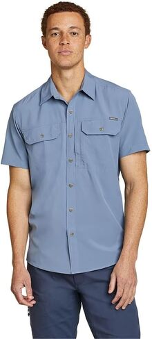 Eddie Bauer Men's Atlas Exploration Flex Short-Sleeve Shirt in Kuwait