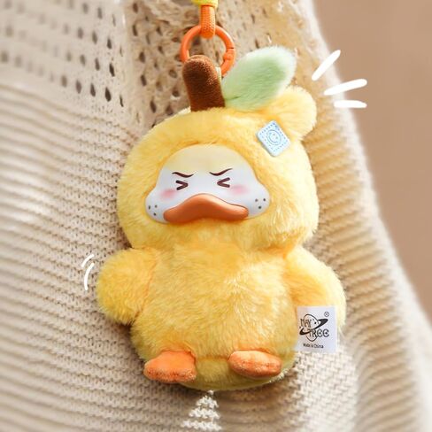 Dumia Urban Subordinate Series Plush Blind Box-Vinyl Plush Pendant Keychain with Lanyard, Mystery Animal Collectible Toy, Bag Charm for Holiday Birthday Gift, Single Box in Kuwait