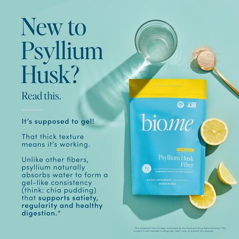 Psyllium Husk Fiber Capsules 2pk - Gluten-Free Fiber Supplement for Women & Men - Psyllium Husk Capsules for Healthy Digestion, Bowel Regularity, & Bloating Relief - 60 Servings in Saudi Arabia
