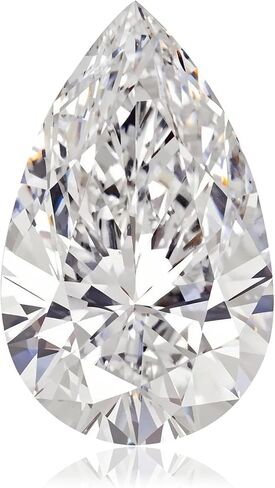 Moissanite Loose Stone 0.5-10 Carat D Color VVS1 Clarity Pear Cut Moissanite Gemstones with GRA Certificate for Diamond Jewelry Making in Saudi Arabia