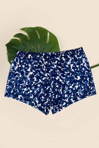 COOLTAN Men's Tan Through Swimwear Hipster, Blue Jumble, Size Medium in Saudi Arabia