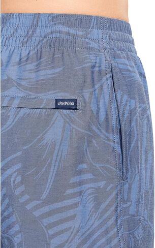 Chubbies The Indigo Crazies 7" (Classic Lined Swim Trunks) in Saudi Arabia