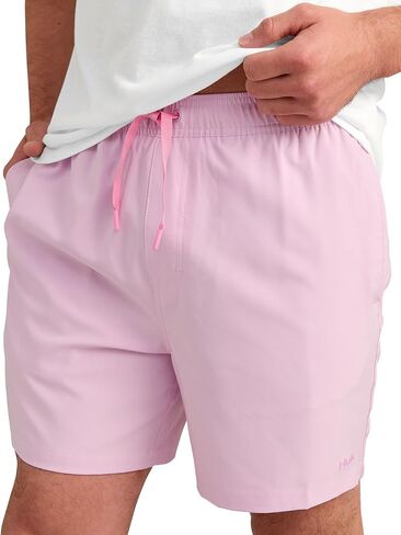 HUK Men's Standard Pursuit Volley, Quick-Dry Fishing Shorts, Oleander in Saudi Arabia